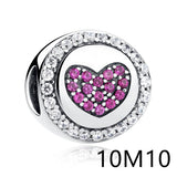 925 Sterling Silver Flower Bead for 3mm Bracelets DIY Jewelry Making