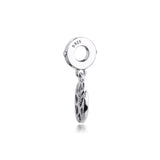 Artists Palette Dangle 925 Silver Charm for Bracelets