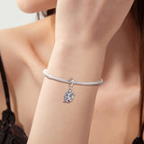 Artists Palette Dangle 925 Silver Charm for Bracelets