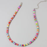Soft Pottery Jewelry Women's Necklace Autumn Winter Style