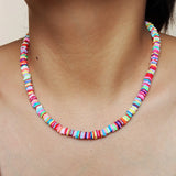 Soft Pottery Jewelry Women's Necklace Autumn Winter Style