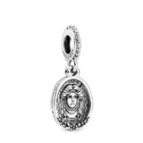925 Silver Haunted Mansion Madame Leota DIY Bracelet Charm Jewelry