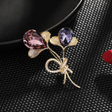 Autumn Winter Flower Brooch for Backpacks Temperament Coat Pin and Brooches