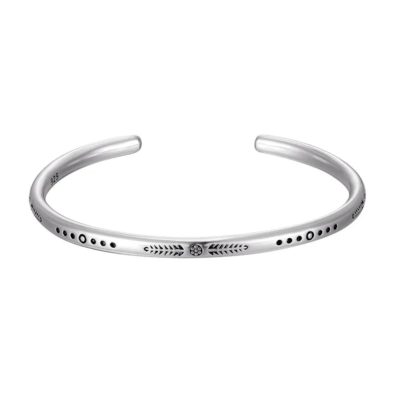 Boho Braided Men's Bracelets Set Silver Cat's Eye Stone Beads