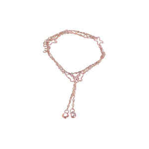 Rose Foot Chain Bracelet Korean Style