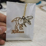 Personalized LOL Character Name Necklace for Kids