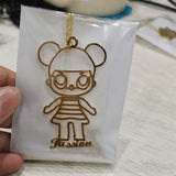 Personalized LOL Character Name Necklace for Kids