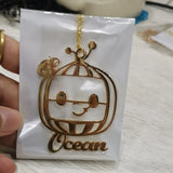 Personalized LOL Character Name Necklace for Kids