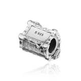 925 Sterling Silver Chest Of Treasure Charm for Women