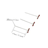 925 Silver Dainty Nose Studs Body Piercing Jewelry