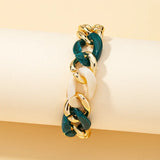 Customed Jewelry Acrylic Bracelet Cuban Chain Couple Bracelet