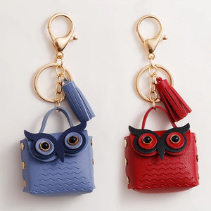 Owl Small Bag Women PU Leather Coin Purses Handbag Girls Coin Card Hold