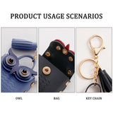 Owl Small Bag Women PU Leather Coin Purses Handbag Girls Coin Card Hold