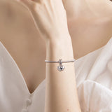 Daughter & Mother-in-Law Split Charm Sterling Silver Beads