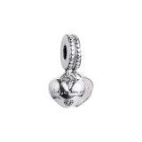 Daughter & Mother-in-Law Split Charm Sterling Silver Beads