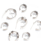 Goth Vintage Piercing Earrings Set for Women