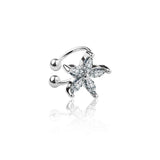 Women's Ear Cuff Butterfly Snowflake Clip Jewelry