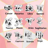 S925 Sterling Silver Zodiac String Bracelet for Women