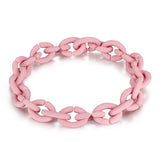 Rubber X Bracelets 10 Colors Unisex Jewelry DIY Gift