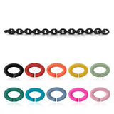 Rubber X Bracelets 10 Colors Unisex Jewelry DIY Gift