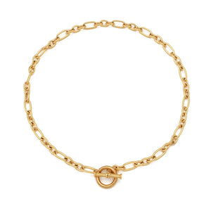 Stainless Steel Chain Necklace 18k Plated Bracelets