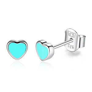Christmas Stud Earrings Animal 925 Sterling Silver Small Earrings