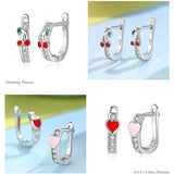 Christmas Stud Earrings Animal 925 Sterling Silver Small Earrings