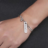 Men Bracelet Diy Charm Titanium Steel Chain Bracelet Jewelry Gift