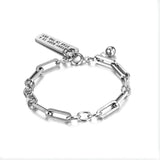 Men Bracelet Diy Charm Titanium Steel Chain Bracelet Jewelry Gift