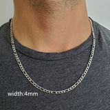 Stainless Steel Paperclip Chain Necklace Men Jewelry Gift