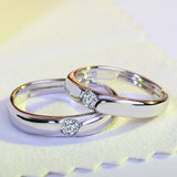 Claddagh Crystal Rings for Women and Men Wedding JZ37