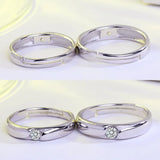 Claddagh Crystal Rings for Women and Men Wedding JZ37