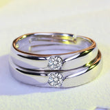Claddagh Crystal Rings for Women and Men Wedding JZ37