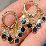 Tassel Minimalist Zircon Earrings Sweet Romantic Jewelry