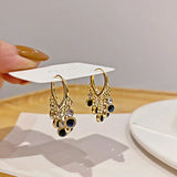 Tassel Minimalist Zircon Earrings Sweet Romantic Jewelry