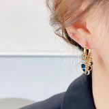 Tassel Minimalist Zircon Earrings Sweet Romantic Jewelry
