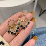 Tassel Minimalist Zircon Earrings Sweet Romantic Jewelry