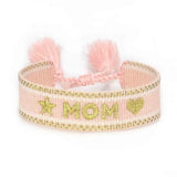 Adjustable Embroidery Tassel Bracelet Couple Braided Jewelry