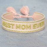 Embroidery Tassel Bracelet Retro Couple Braided Jewelry