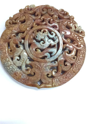 Vintage Style Stone Pendants Gem Jewelry DIY Supplies Necklace