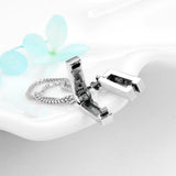 925 Sterling Silver Safety Chain Bead for Reflexions Bracelet