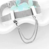 925 Sterling Silver Safety Chain Bead for Reflexions Bracelet