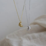 Croissant Charm Necklace - Moony Summer Collection