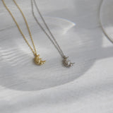 Croissant Charm Necklace - Moony Summer Collection