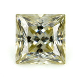4.5mm Yellow Princess Cut VVS1 Moissanite Stone Ring
