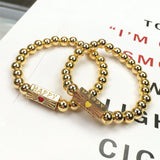 Colorful Evil Eye Prayer Box Bracelet Gift for Women