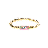 Colorful Evil Eye Prayer Box Bracelet Gift for Women