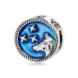 925 Silver Constellation Charm Beads for Bracelet Jewelry Making