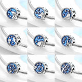 925 Silver Constellation Charm Beads for Bracelet Jewelry Making