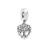 S925 Sterling Silver Australian Bird Pendant Lucky Horseshoe